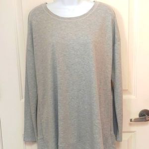 New St John's Bay active wear, size large, Gray